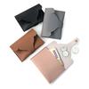 Charming Faux Leather Elephant Coin Purse Mini Wallet With Keyring For Women, Cartoon Style Portable Storage Bags