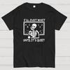 Funny Skeleton Teacher Halloween Cotton Summer Casual Cool Loose T-Shirt