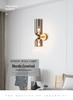 Lan Chen Nordic Double-Head Glass Wall Lamp for Living Room or Hallway