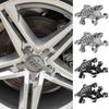 4Pcs 59mm 135mm Car Styling Wheel Center Cap Hub Covers For S A4 B8 8P A3 A5 A6 C7 A1 A7 A8 Q2 Q3 Q5 Q7 TT Sline RS S3 S4 S5