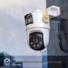 Dahua 8MP Διπλού Φακού Εξωτερική WiFi 360° Κάμερα Ασφαλείας Βύσμα CN (περιλαμβάνεται αντάπτορας)
