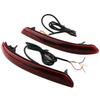 Rear Bumper Lights for Toyota Innova 2016 2017 2018-2021 Back Fog Light Lamp Lamps Brake Reflector LED 3-1 In