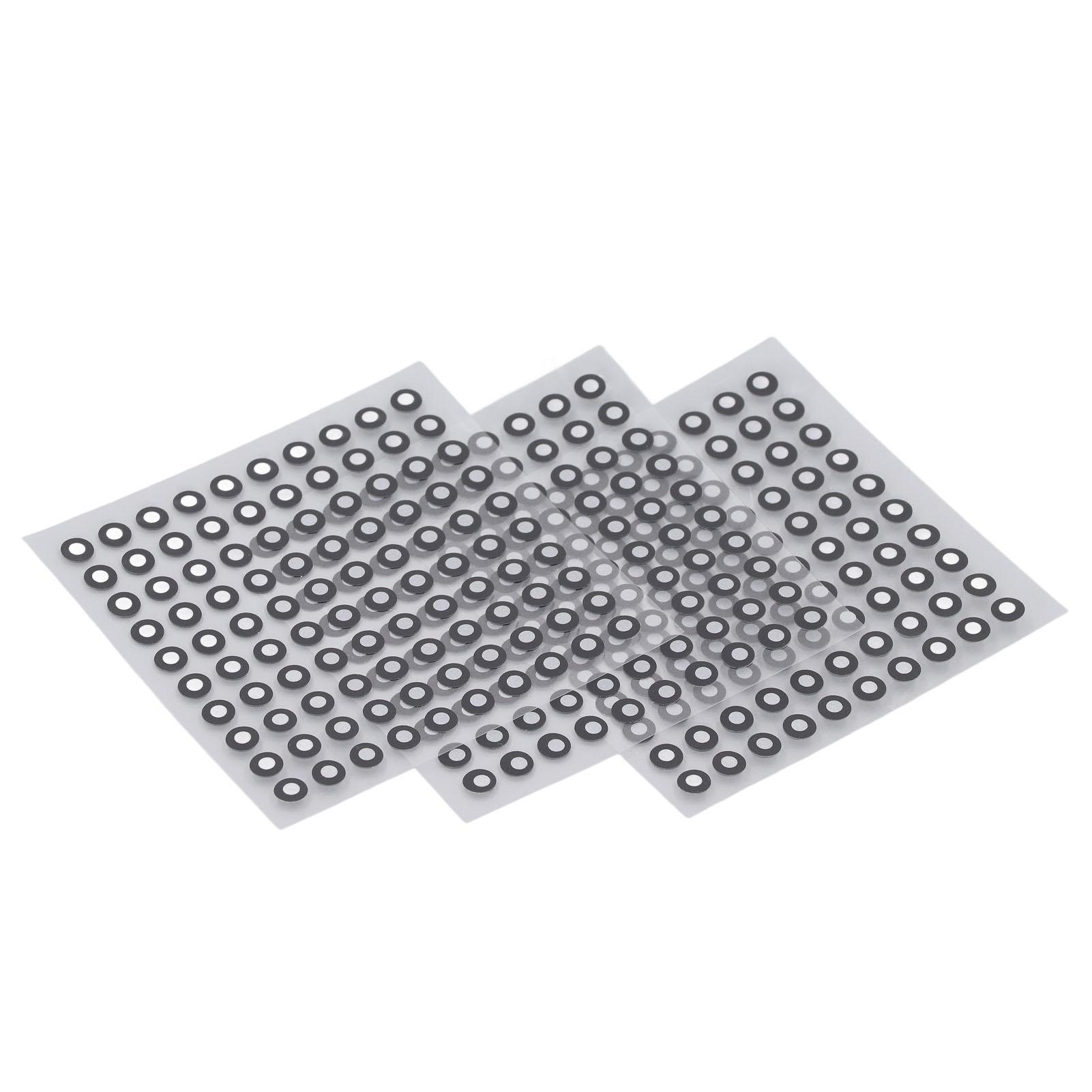 

3 листа Сканер Точки позиционирования 3D сканирование Светоотражающая пленка Наклейка Ориентировочная точка 3 мм ID 6 мм OD