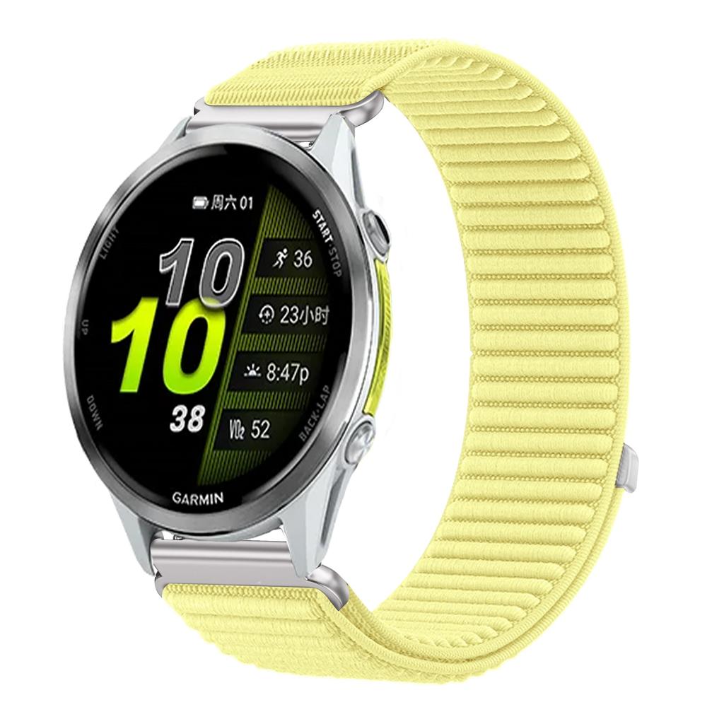 18mm 20mm 22mm Nylon Loop Strap for Garmin Forerunner 970 570 965 955 165 55/Venu 4 45mm 41mm Bracelet for Garmin Vivoactive 6 5