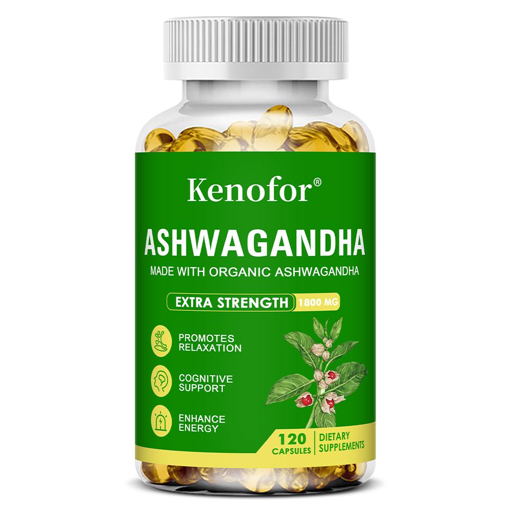 Herbal Extracts 1800 Mg Dietary Supplement, With Black Pepper Extract, 120 Softgels 120 Capsules