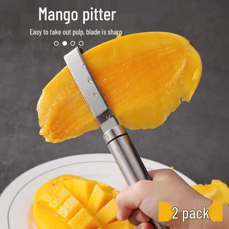Multifunctional Stainless Steel Mango Slicer & Corer