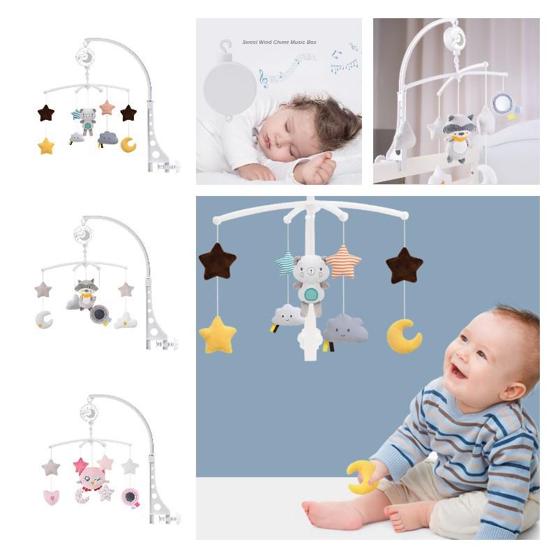 Baby Bett Mobile Spielzeug Drehendes Musikalisches Krippenrassel Für 0-1 Jährige Keine Batterie Erforderlich China Hersteller