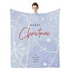 Christmas Series digitalprinted polyester Bedroom velvet flannel soft sofa cover blanket Fleece soft sofa cover blankets