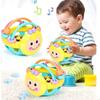Baby Soft Rubber Rattle Children Early Childhood Biting Bell Toy Bee Hand Bell Rattle Dumbbell Baby Toy 0-12 Months