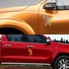 Car Sticker Bigfoot Sasquatch n Flag Yeti Decor Decal Conspiracy For Car Truck SUV Pickup Door Tailgate Auto Accessories