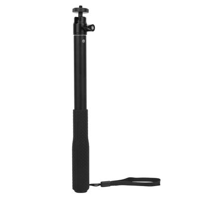 4sekční teleskopická selfie tyč s kulovou hlavou pro natáčení vlogů a videí s telefonem, živé vysílání, otvor se šroubem 1/4