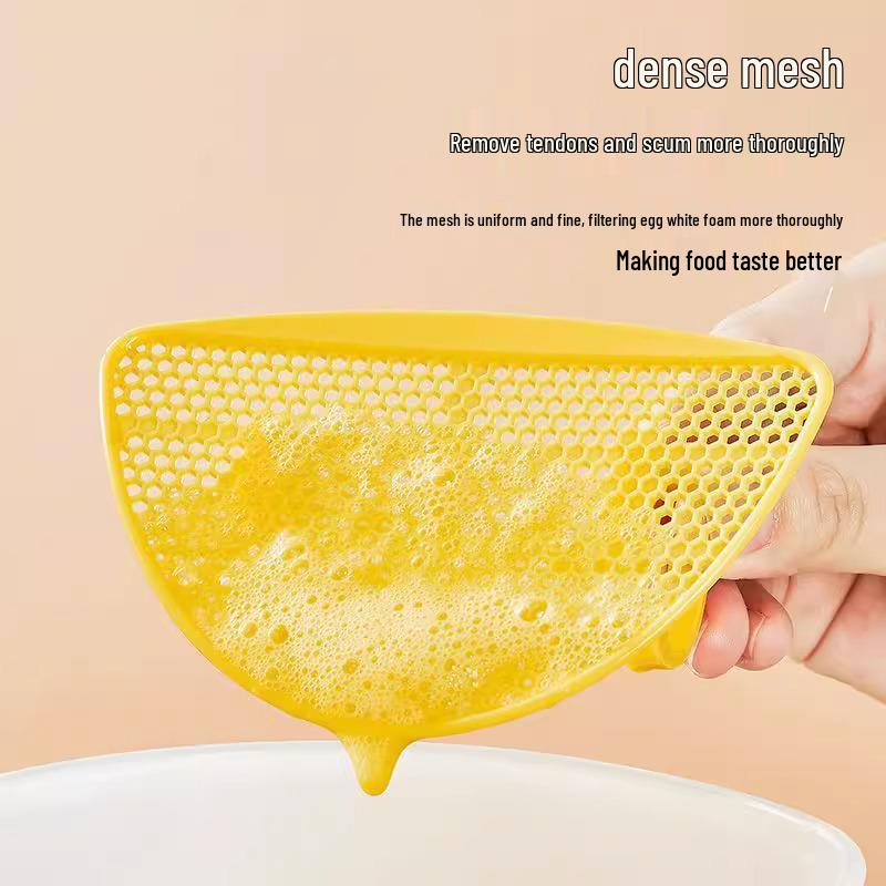 Egg Custard Filter & Measuring Cup with Scale - Newcomer Exclusive