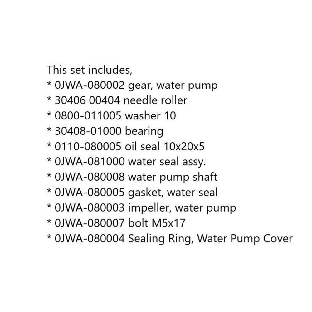 ATV Wasserpumpe komplett 0JWA-08000A für CFMoto CForce 800XC 850xc 1000