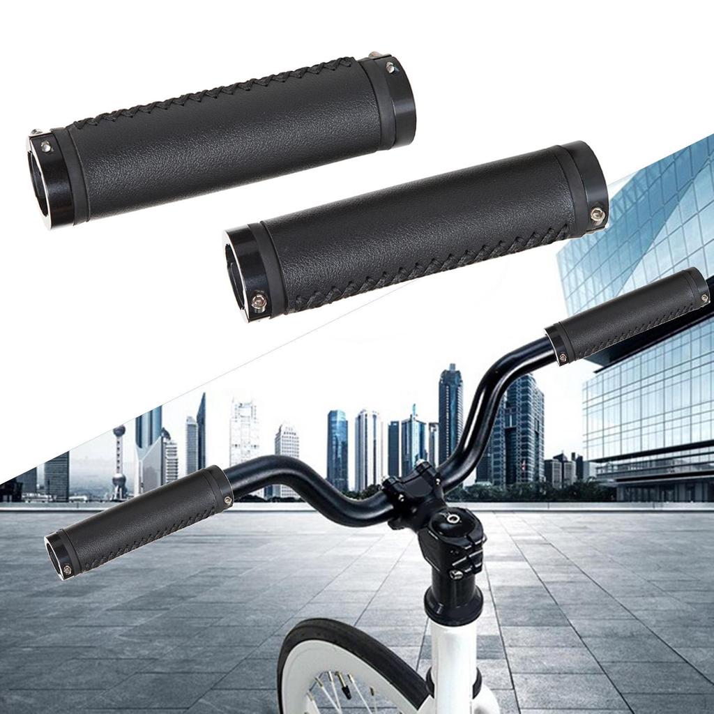 Shockproof Bike Handlebar Grips, 130mm 22.2mm On Comfortable for MTB Cycling Foldable Bicycle