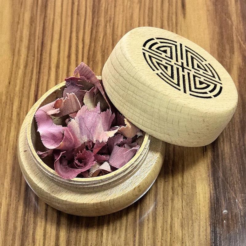 Ancient No Perfume DIY Fragrance Wooden Box Aroma Diffuser Decorations Portable Items Living Room Bedroom Car Home Accessories