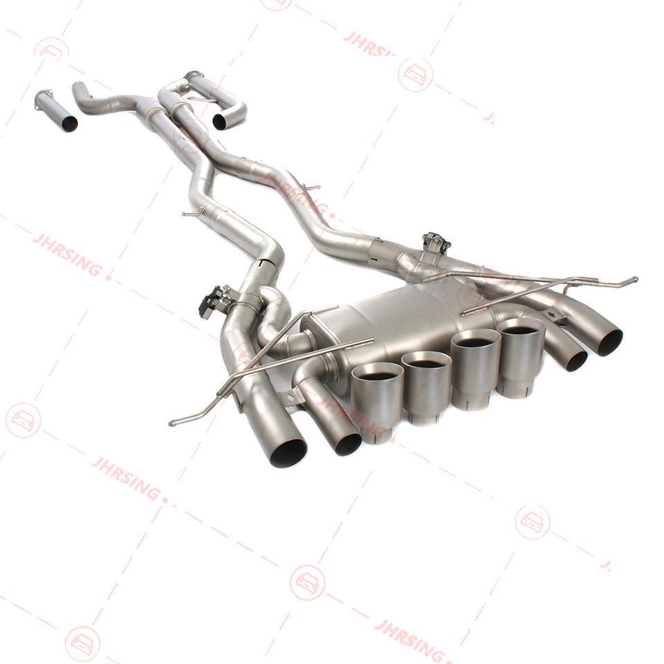 BMW M3/M4 G80/G82 3.0T Cat-Back Exhaust with Original Valve Installation