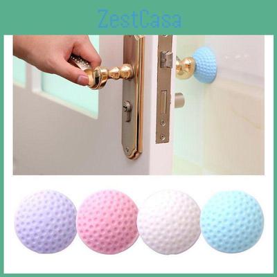 Premium Wall Protector Door Handle Bumper Guard With Soft Rubber Pad Design