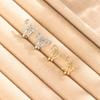 Sweet Bow Zircon Ear Clips Niche Design High End Light Luxury Fashionable Earrings For Women Elegant And Trendy Jewelry