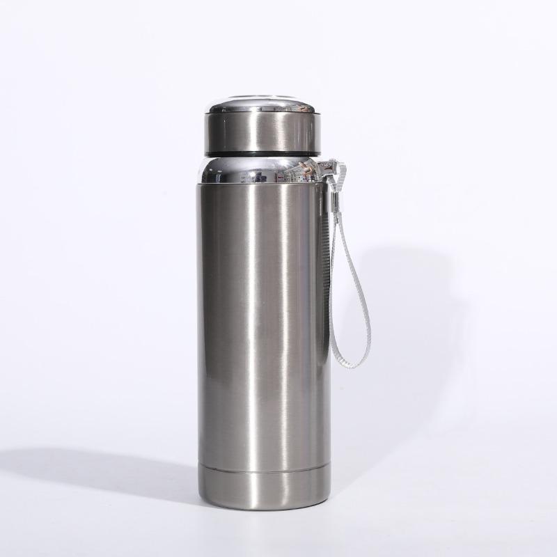 

1000ML Stainless Steel Thermos & Vacuum Cup| Non-Slip, Break-Resistant, Leak-Proof, Ideal for Camping, Dining, and Outdoor Use 1000ML серебряный