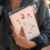 50-Piece Waterproof Azalea Bird Watercolor Stickers for DIY Notebook & Suitcase Decoration