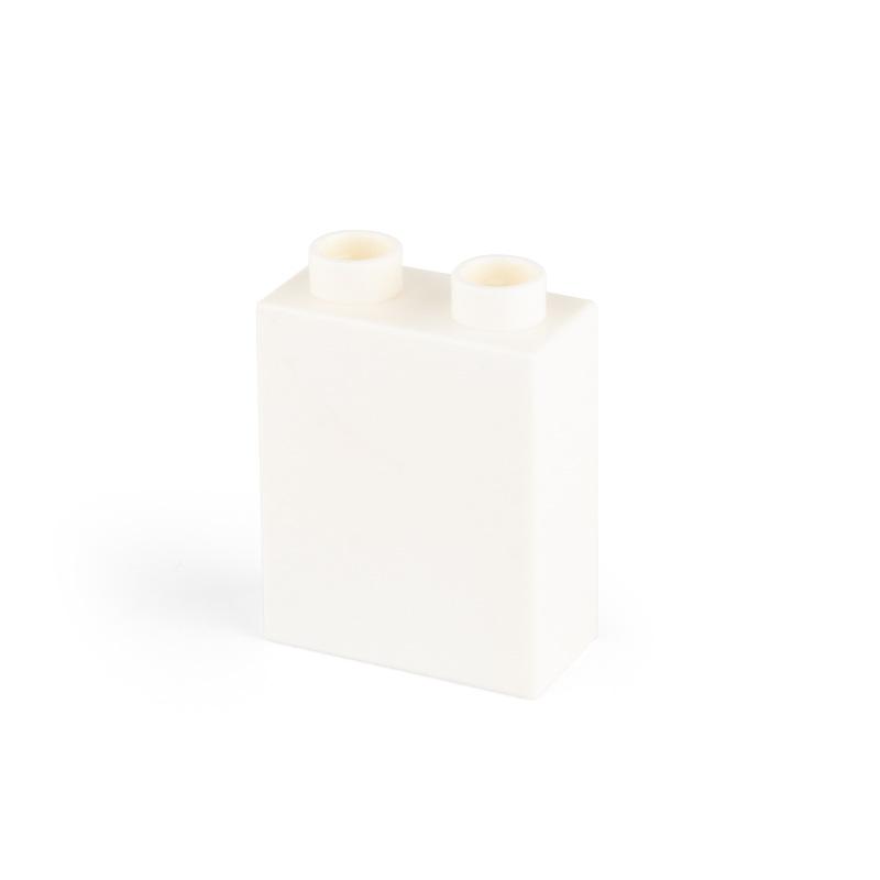 

High Brick 1x2 10pcs/lot DIY Classic Education Building Blocks Compatible With Duplo Large Bricks plastic Toys For Children