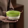 5Pcs/Set Reusable Chasen Matcha Whisk Set Pouring Spout Ceramic Matcha Bowl  Tea-Making Tools