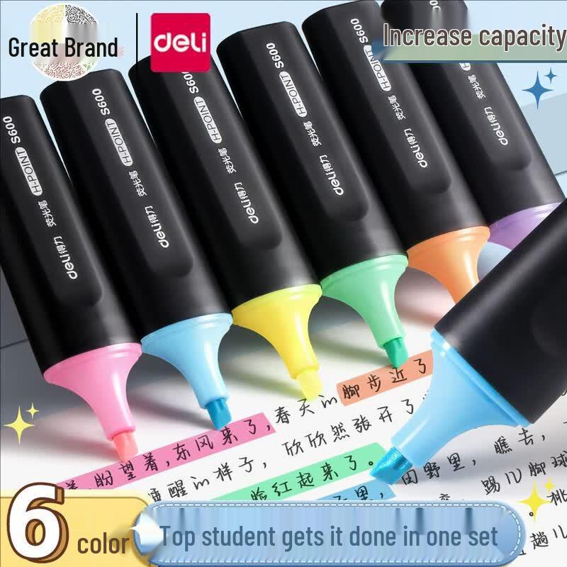 Deli Candy Color Highlighter Set фиолетовый