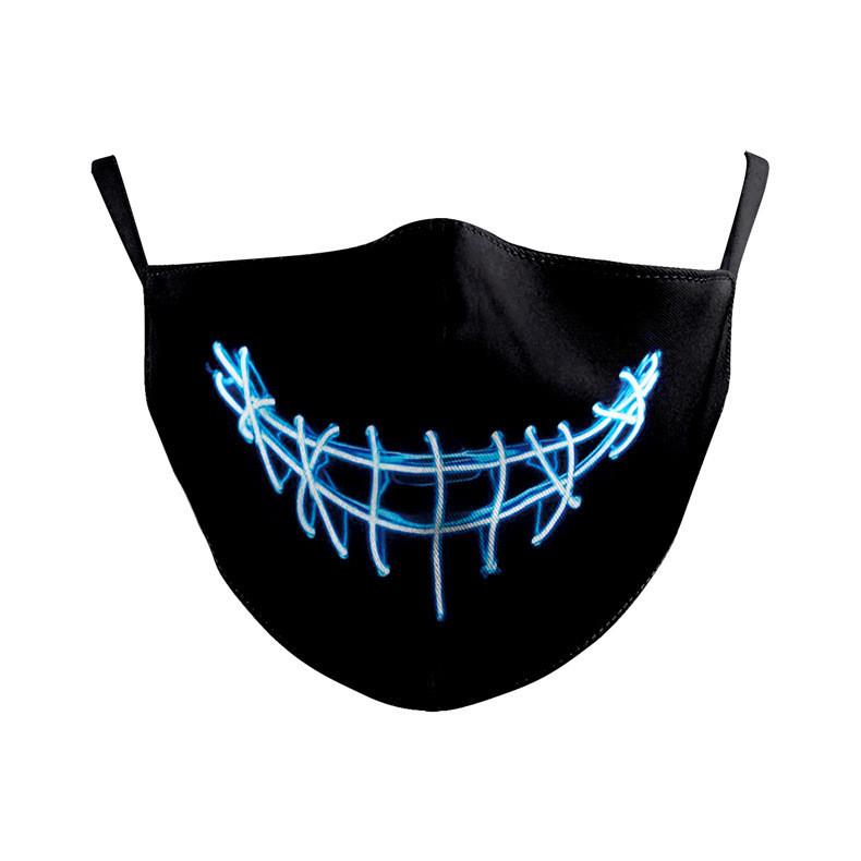 Funny Digital Print Cotton Face Mask Fashion Creative Dustproof Reusable Daily Protective Face Cover