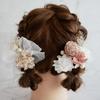 [Bria] Shichi-Go-San (753) Traditional Japanese Clothing Hair Ornament - Angel Ribbon (Pink)