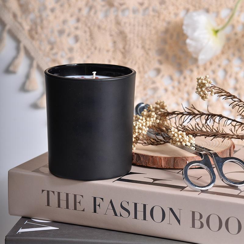 Scented Candle Frosted Colored Candle Cup Bedroom Ornaments Crystal Stone Scented Candle