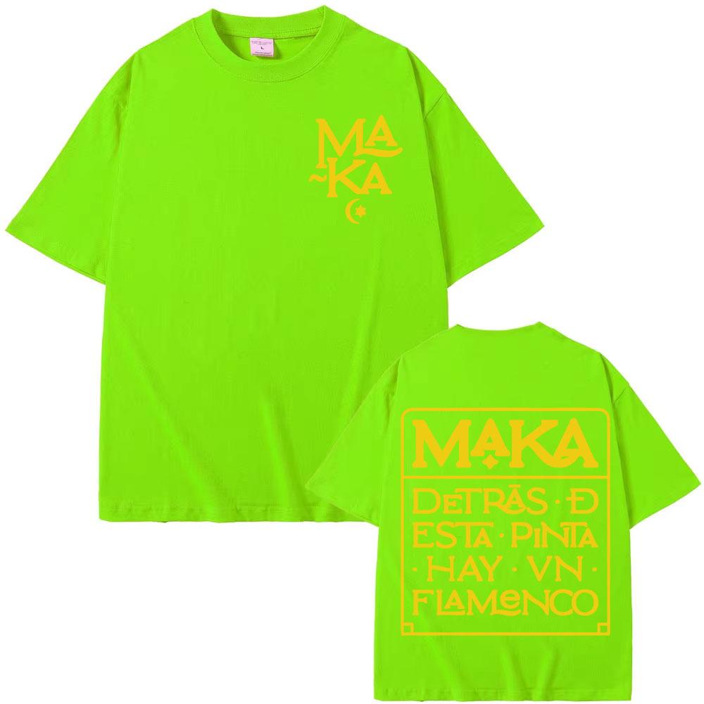 Rapper Maka Detras Desta Pinta Hay Vn Flamenco Graphic Print T Shirts Men Women Fashion Casual 100% Cotton Short Sleeve T-shirts