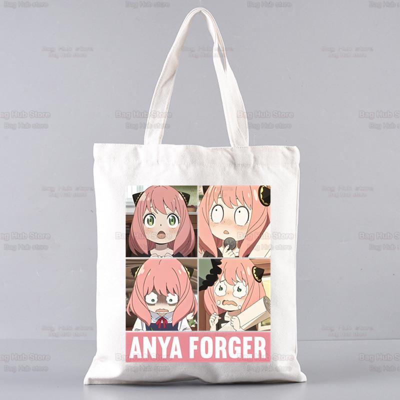 Spy X Family Harajuku Canvas Tote Bag