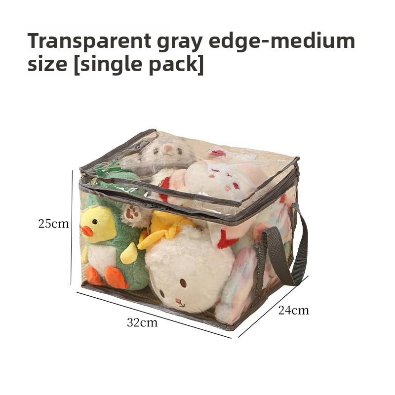 Modern Cubic Pvc Toy Storage Bag With Foldable Waterproof Design For Bedroom And Living Room Organization