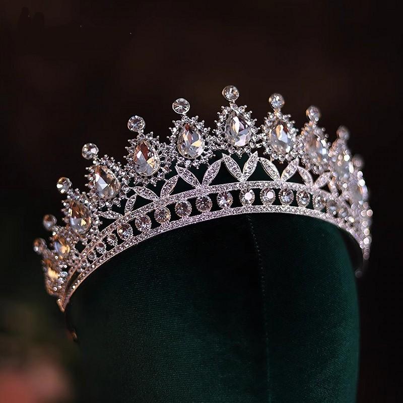 

Роскошный разнообразный серебряный цвет, хрустальная свадебная корона, свадебный головной убор, женские диадемы в стиле барокко со стразами, диадема невесты, аксессуары для волос