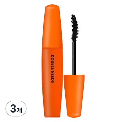 Double Knees Pangpang Mascara 12g, No. 3 Long Long Lash, 3 Pcs.