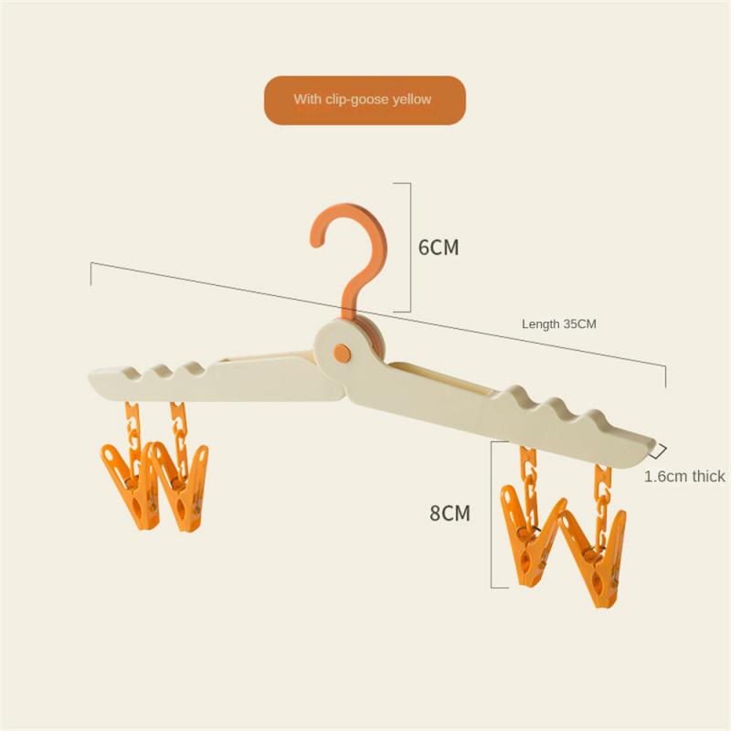 32 Klips Sammenleggbare Klær Tørketrommel Vindtette sokker Undertøy Tørkestativ Husholdning Barn Voksne Oppbevaring Vaskestativ