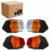 Side Indicator and Taillights Lamp Set with 12v Bulbs Suitable for Fiat Tractor 250 250DT 300 300DT 300J 350 350DT 400 400DT