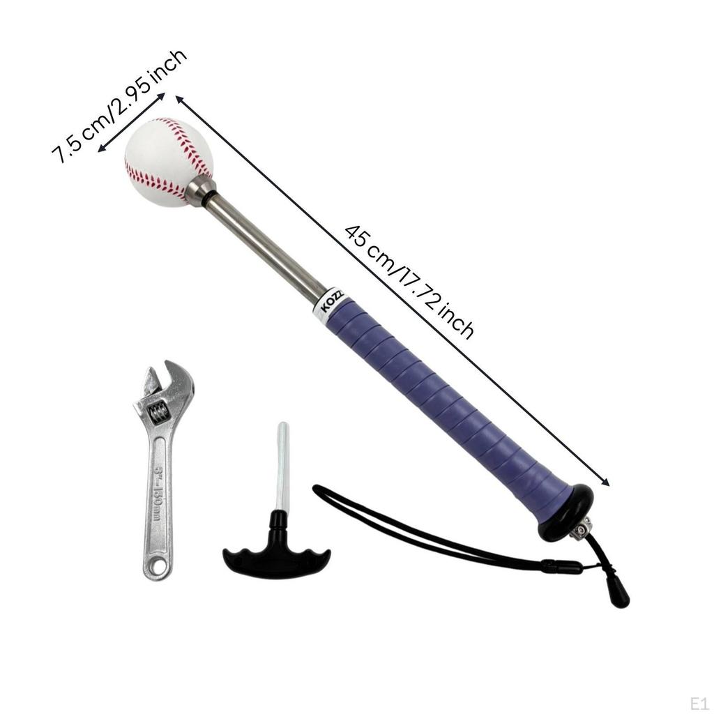 Swing Motion Practice Tool Sturdy Build Hardball Hitting Instructor