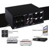 3 Input To 3 Output Fully Balanced XLR Signal Passive Stereo Selector Switch Switcher / Balanced