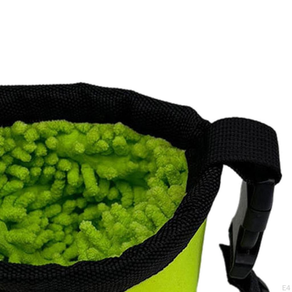 Kompaktes Golfball-Reinigungswerkzeug und Schläger-Scheuerbeutel für Reisen