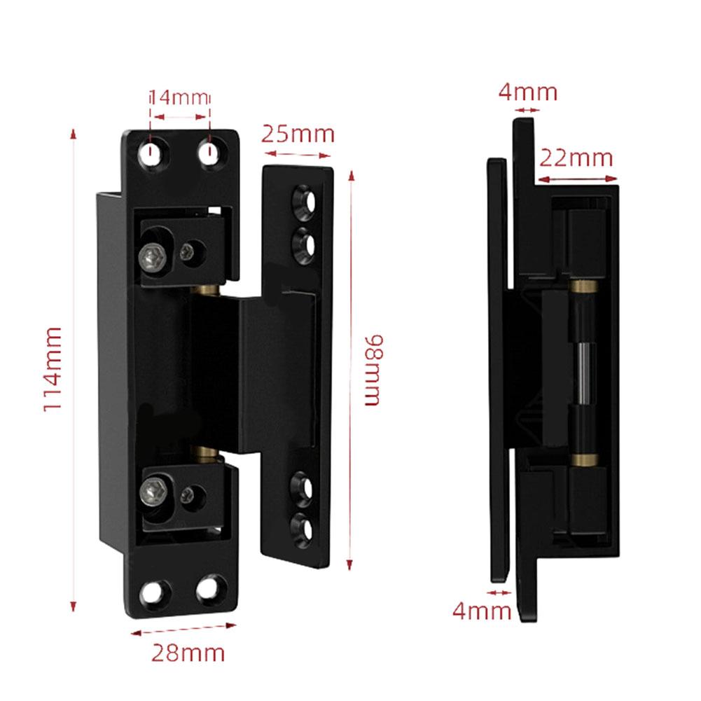 For Cabinets Modern Furniture Accessories Adjustable Zinc Alloy Hinge 12*3*4 Cm Contemporary Style Indoor And Outdoor Use