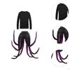 Octopus Costume Novelty Long Tentacles Animal Cosplay for Women Dress Up