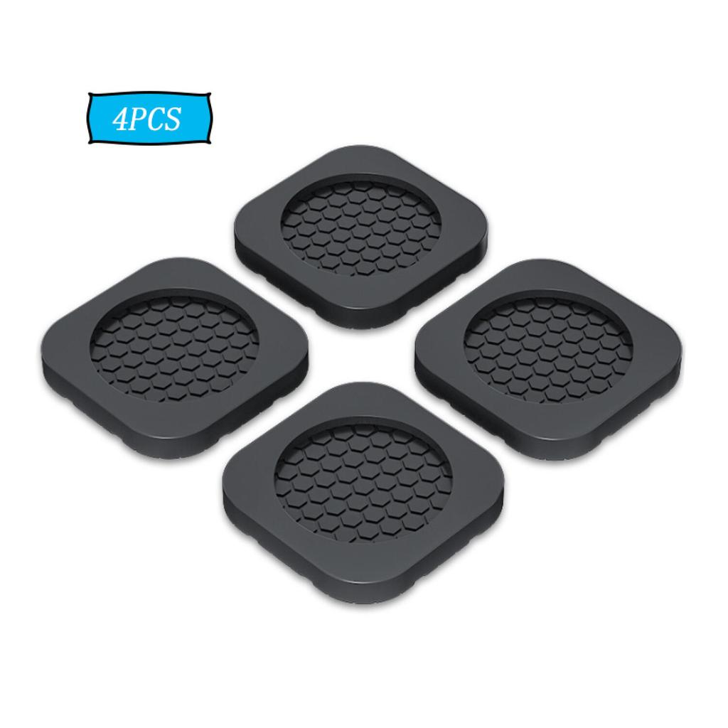 4/8PCS Anti-vibration Foot Pad Rubber Pad Non-slips  Mute Damper Bracket Universal Washing Machine Refrigerator Furniture Foot Pad