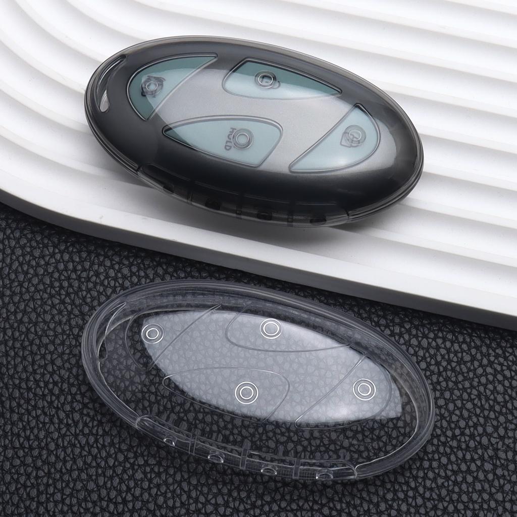 Tpu Car Key Case Cover for Hyundai Ioniq 6 Kona Ev Tucson New Grand Prix GN7 Grandeur Santa Fe Fashion Key Shell Car Accessories