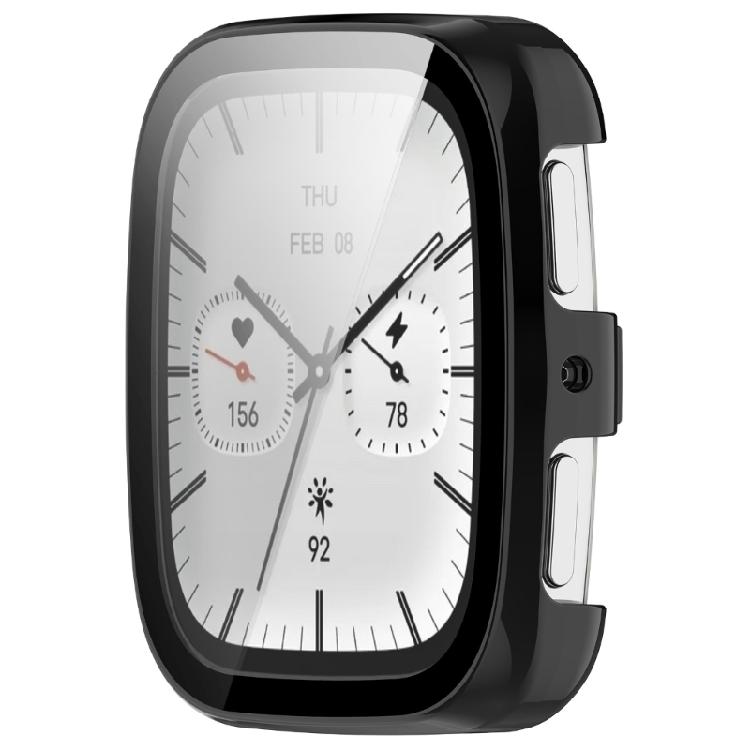 Watch Case Screen Protector Film for Active 2 Square Watch Cover with Film Smartwatch Accessory Housing Shockproof Shell