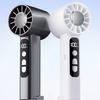 High-quality 2026 New Model Handheld Fan Office Desk Electric Portable Rechargeable Plastic Small Dormitory Brushed Motor