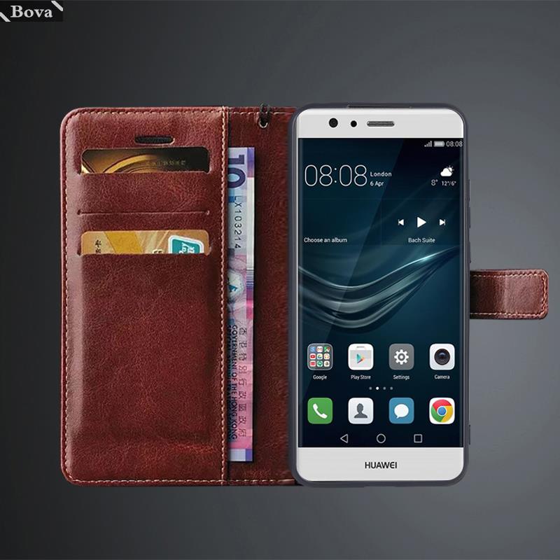 Card Holder Cover Case for Huawei Ascend P9 Pu Leather Flip Cover Retro Wallet Phone Case Huawei P9 Business Fundas Coque