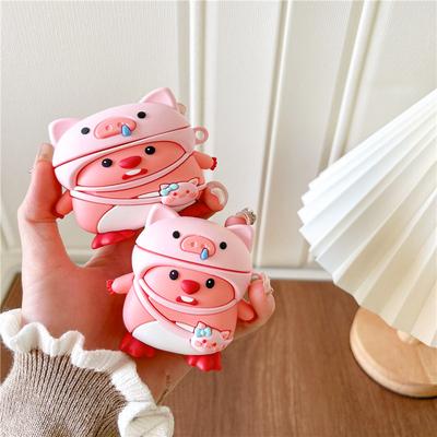 3D Cute Silicone Case for Airpods 3rd Generation Case Cartoon 2 Generation Case For Airpod Pro 2nd Generation Case with Keychain