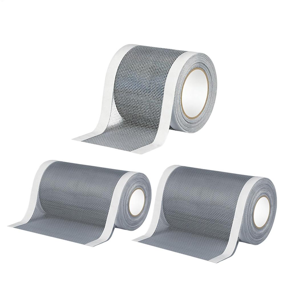 Window Screen Repair Tape Self Adhesive Mosquito Net Repair Patch Anti-Insect Fly Mesh Broken Hole Sticker Cuttable Mesh Tapes