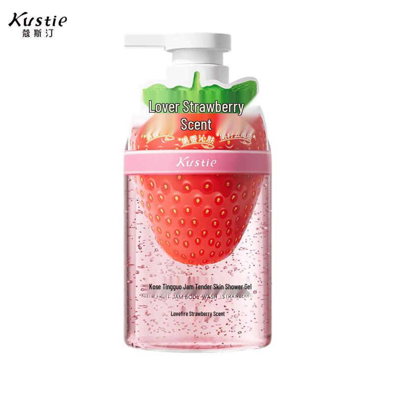Kustie Strawberry Jam Tender Skin Shower Gel